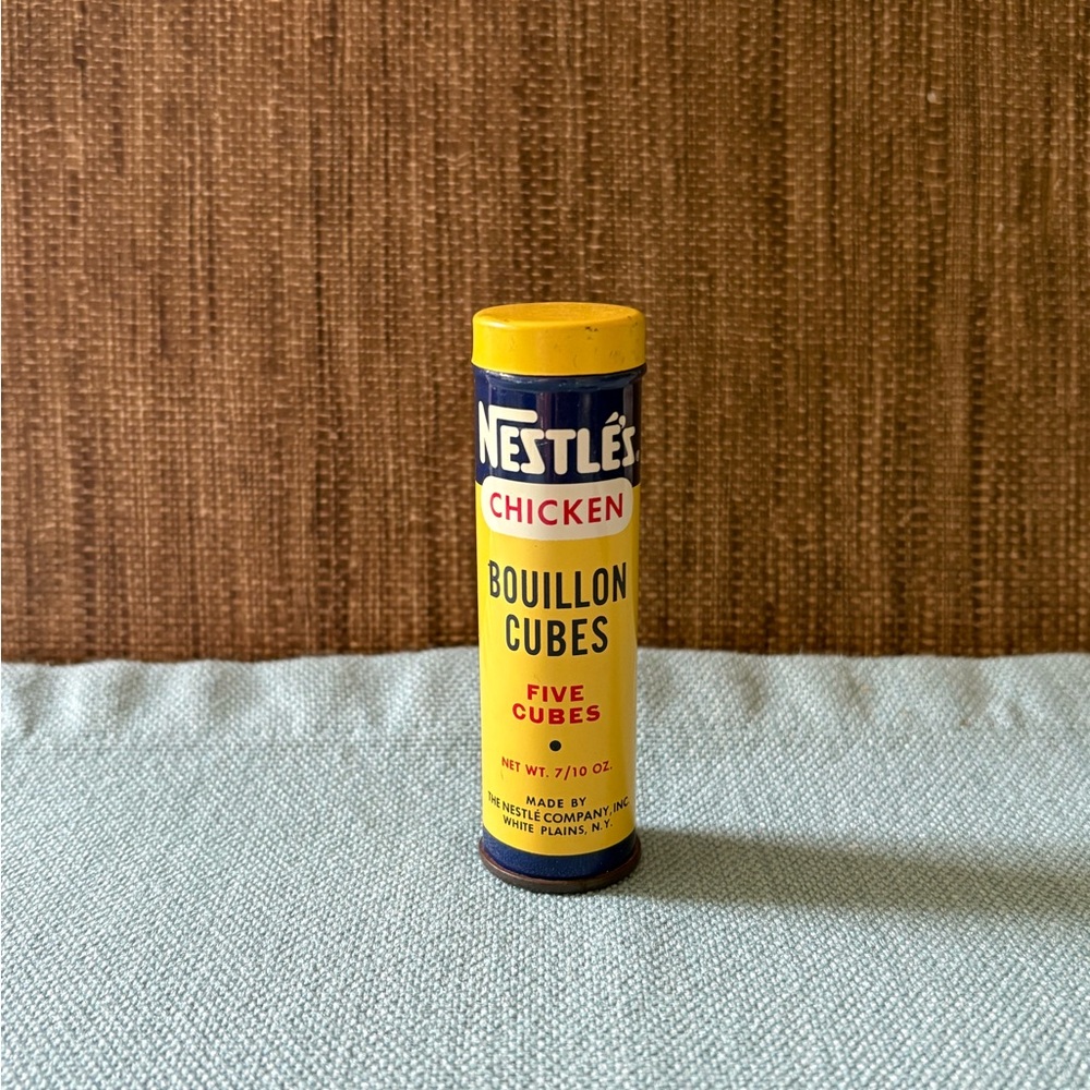 Antique Nestle’s Advertising Tin Bouillon Cubes White Plains N Y